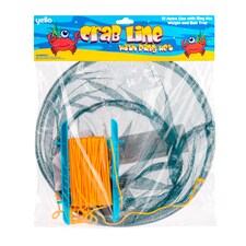 Yello Crab Drop Net With Rings And Handle