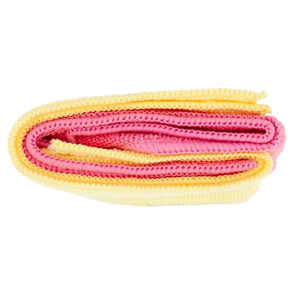 image 1 of Tesco Microfibre Cloths 2 Pack