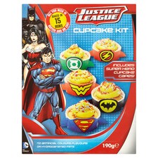 Dc Justice League Cupcake Kit 190G