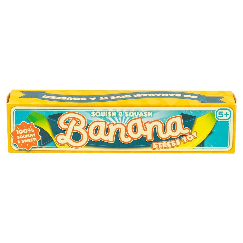 Squish & Squash Banana Stress Toy