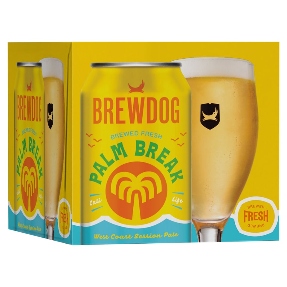 BrewDog Palm Break West Coast Session Pale 4x330ml