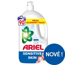 Ariel Tekutý Prací Prostředek Pro Citlivou Pokožku, 4.05l, 90 Praní