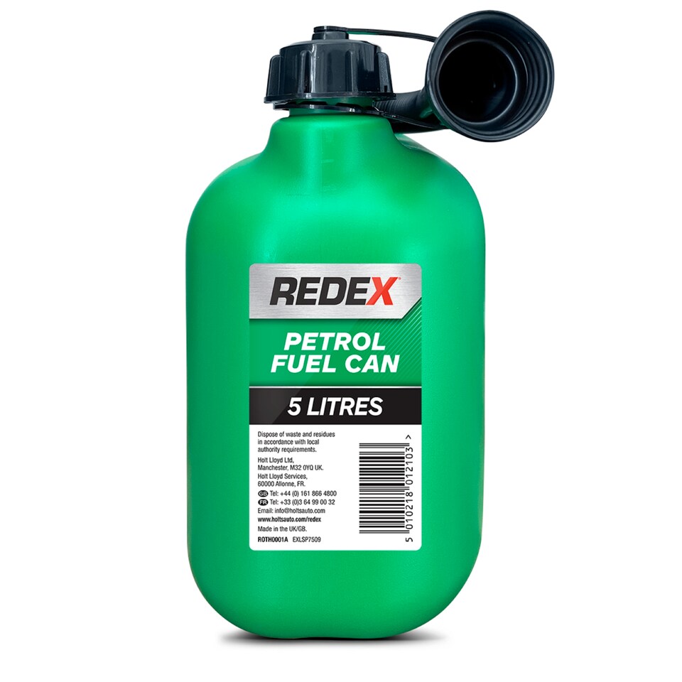 image 1 of Redex Green Petrol Fuel Can 5L