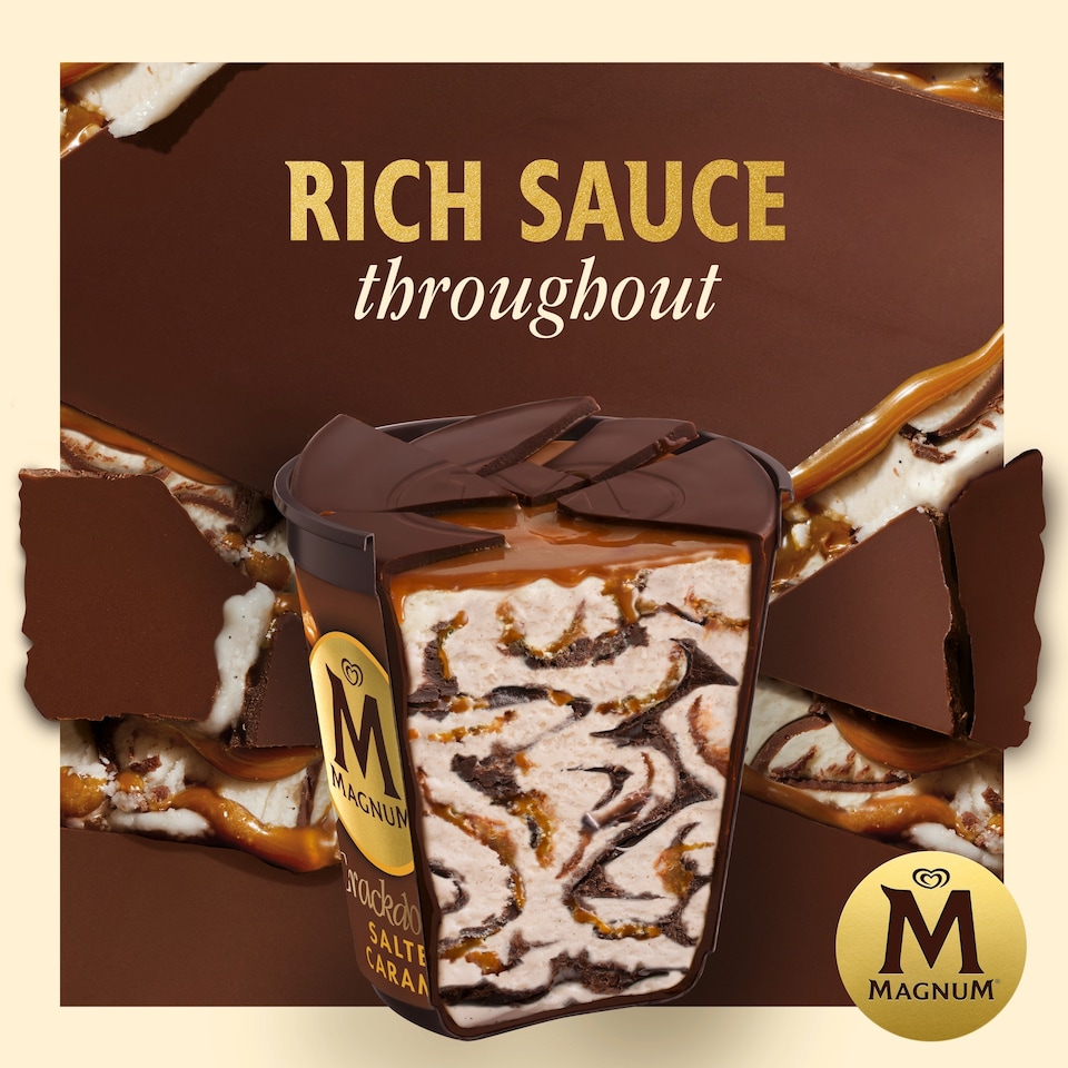 image 1 of Magnum Crackables Salted Caramel 440 ml