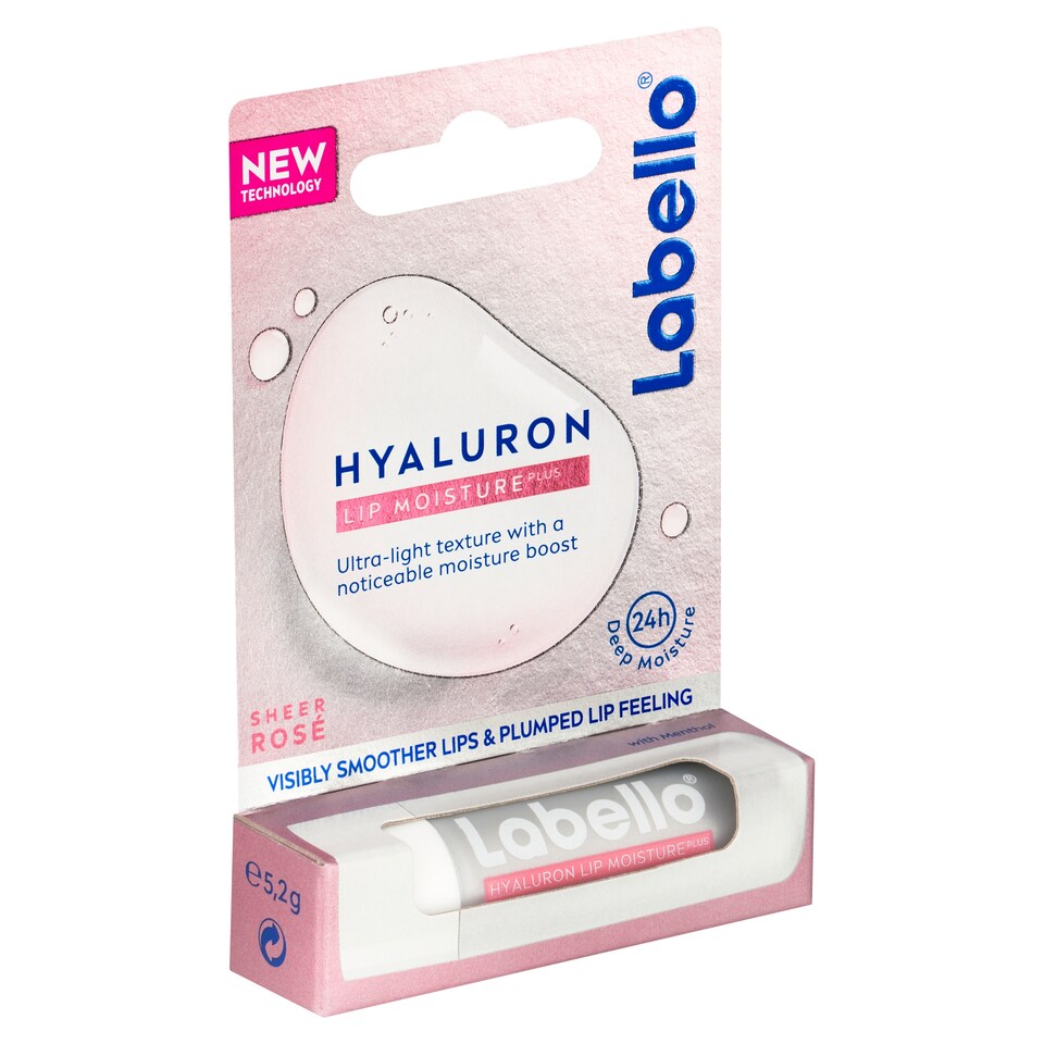 Obrázek 1 pro produkt Labello Hyaluron Rosé Hydratační balzám na rty 5,2g
