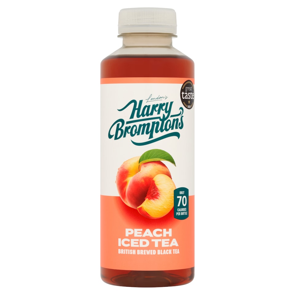 Harry Brompton's Peach Iced Tea 500ml