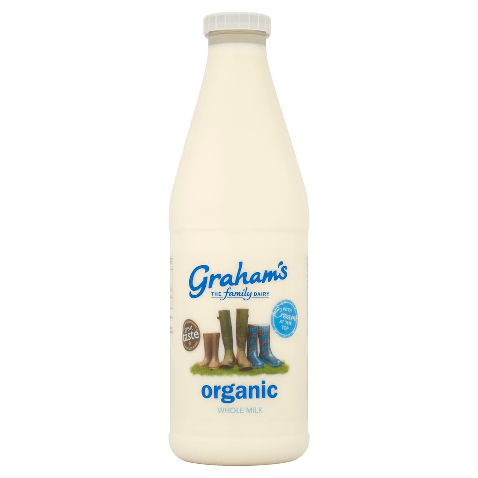 Graham's Organic Whole Milk 1L