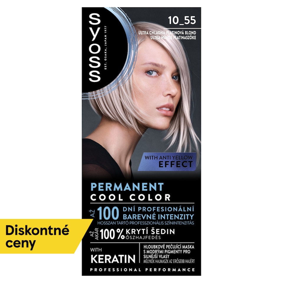 Syoss Hair Color Ultra Cool Platinum Blonde 10_55
