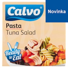 Calvo Vegetable Salad with Tuna and Tricolor Pasta 140 g