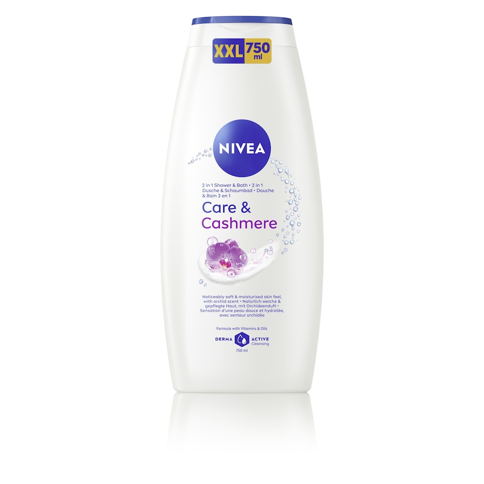 NIVEA Care & Cashmere Bath Foam 750ml