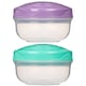 image 3 of Sistema To Go Portion Pod Food Storage 2 Pack 210ml