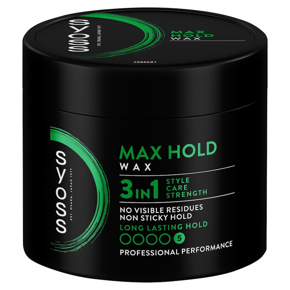 image 1 of Syoss Max Hold Wax 3in1 150 ml