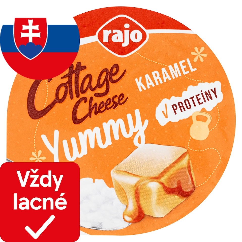 obrázok 1 z Rajo Cottage cheese Karamel 180 g