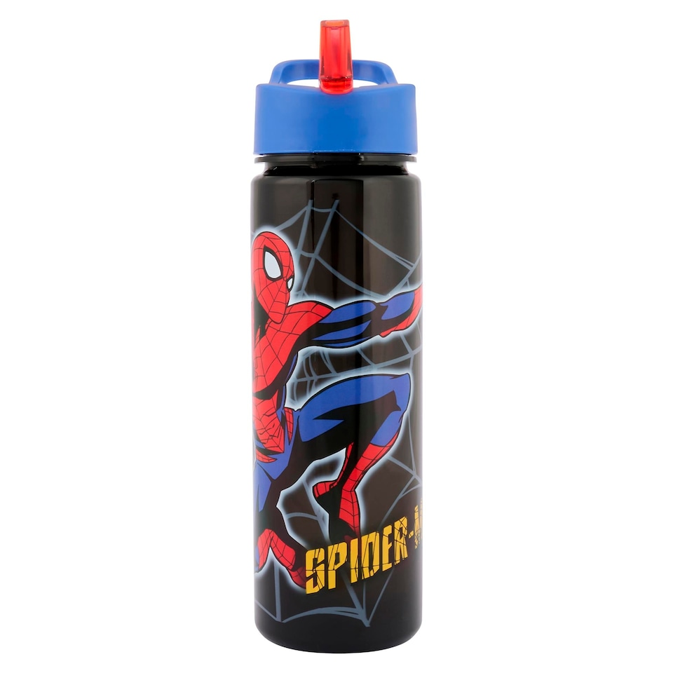 image 1 of Spiderman Glow Water Bottle 600ml