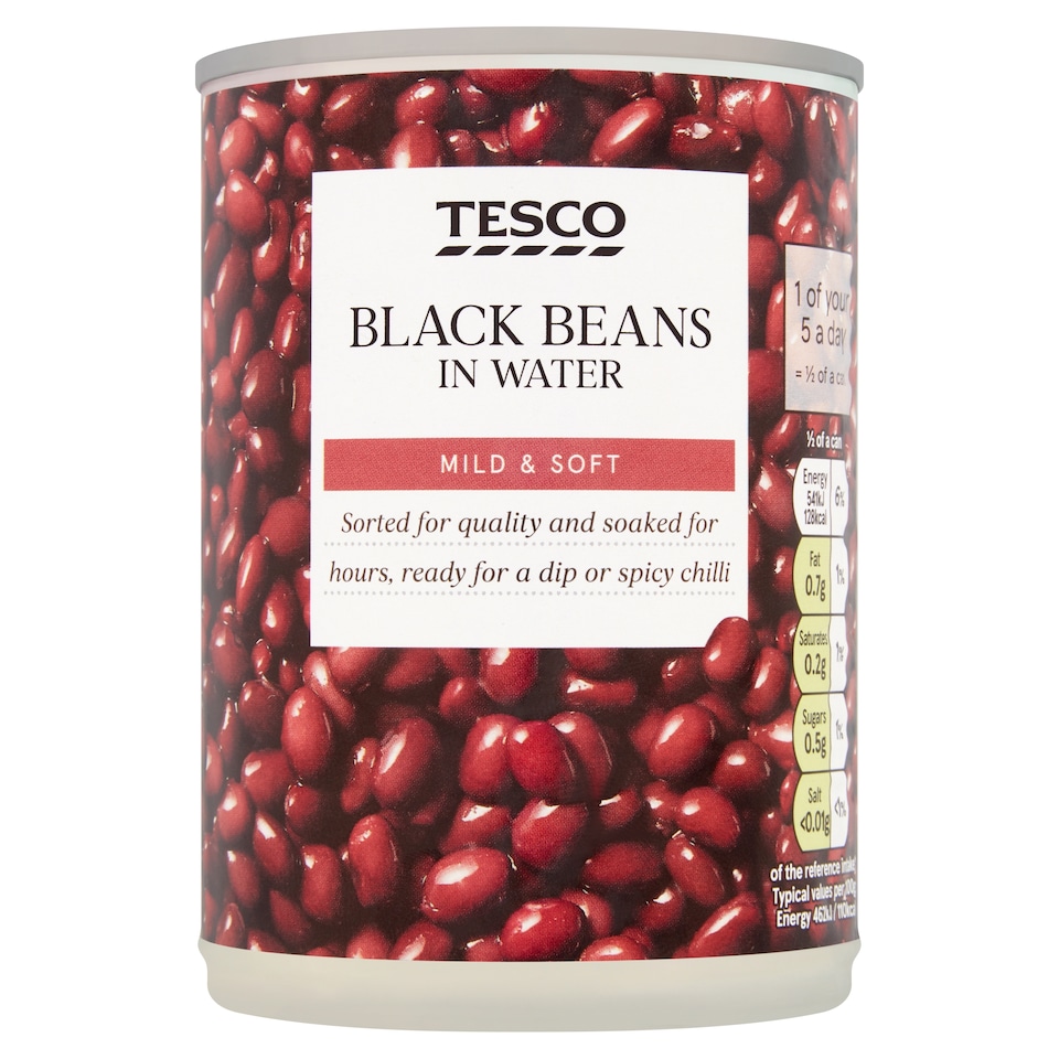 Tesco Black Beans 400G