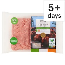 Tesco Irish Lean Pork Mince 5% Fat 400g