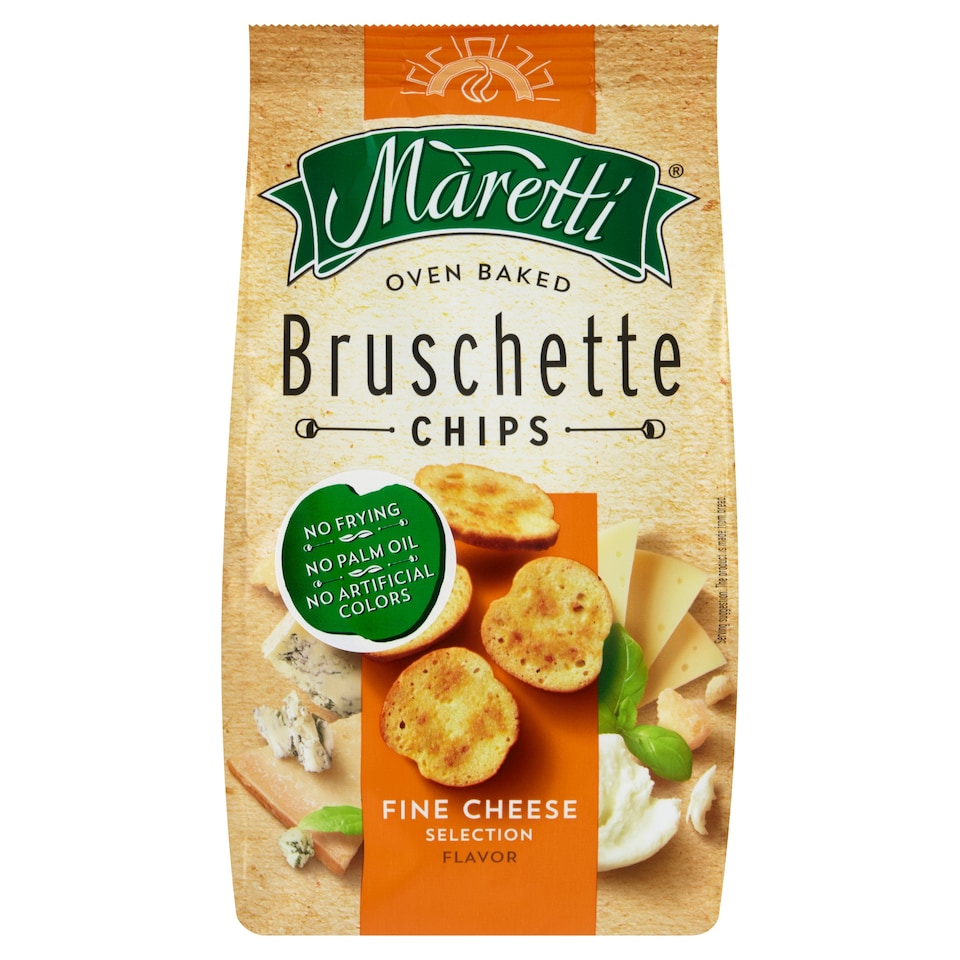 image 1 of Maretti Bruschette Chips Fine Cheese Selection Flavor 70g