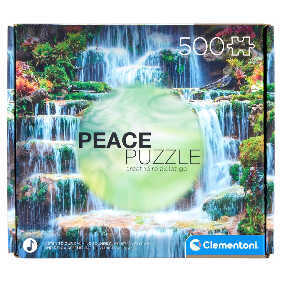 Clementoni Peace Puzzle The Flow 500 dílků
