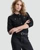 image 1 of F&F Textured Button Up Cardigan in Black