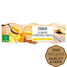 Tesco Lemon Cheesecake 3X100g