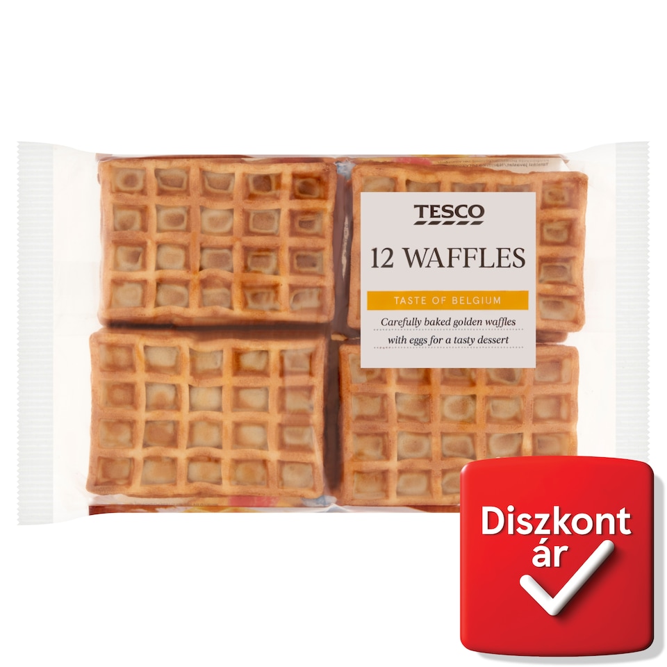 Tesco gofri 12 db 250 g