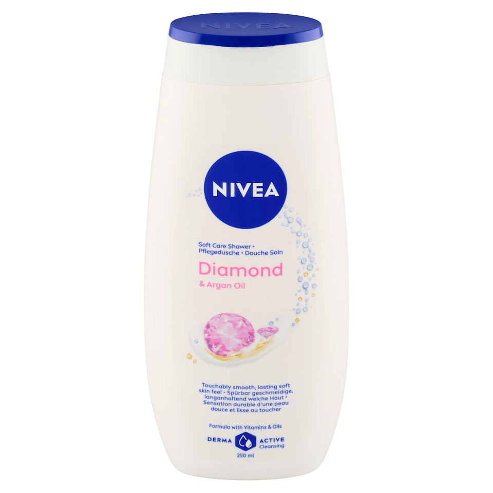 obrázok 1 z Nivea Diamond & Argan Oil Ošetrujúci sprchovací gél 250 ml
