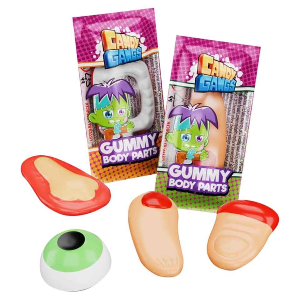 Candy Gangs Franky-Stein Gummy Body Mixed-Fruit Flavoured Gummy Candy 10 g