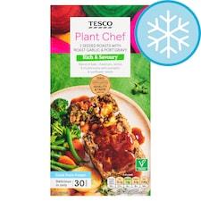 Tesco Plant Chef 2 Seasonal Seeded Roasts with Port Gravy 310g