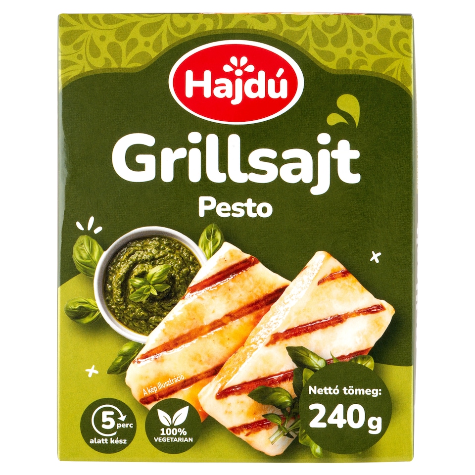 image 1 of Hajdú Pesto Grill Cheese 240 g