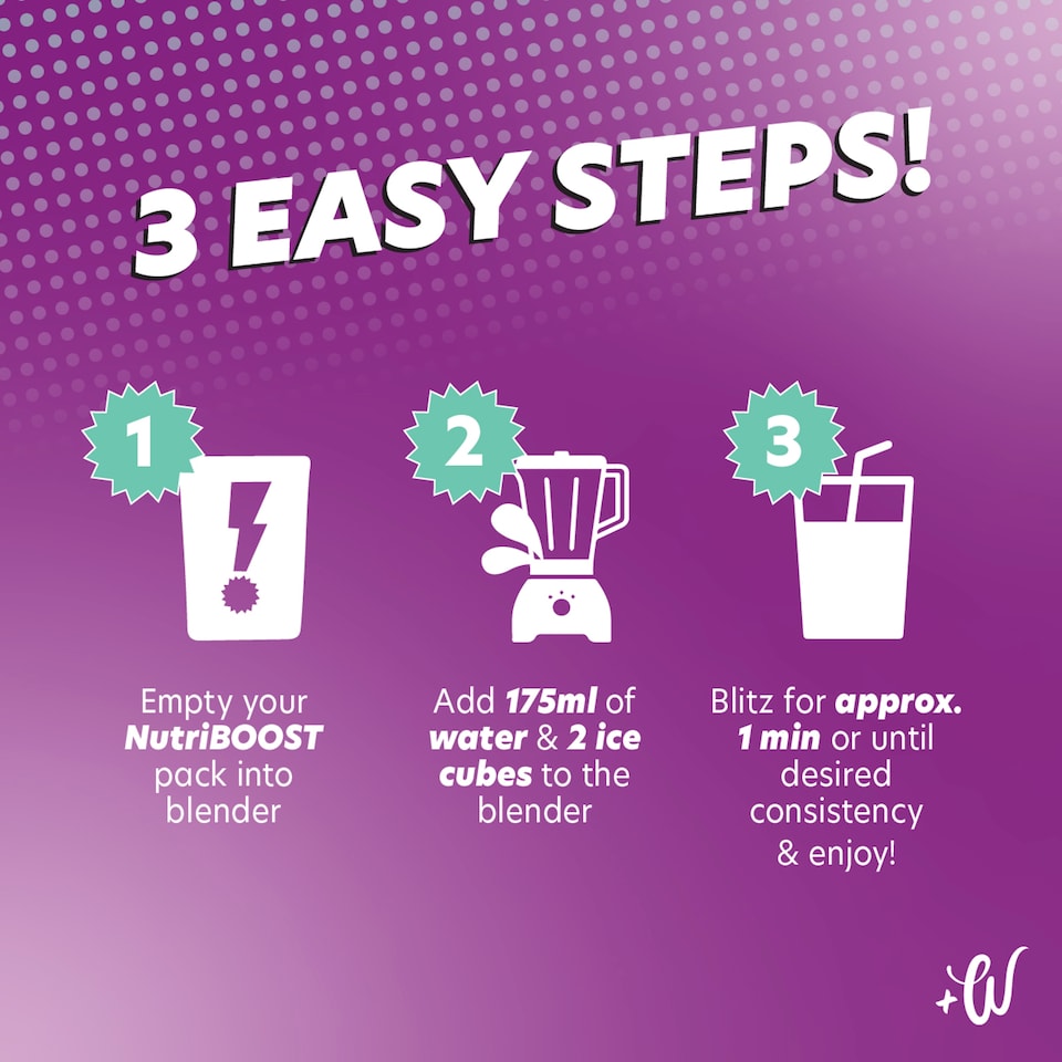 image 1 of Whitworths Nutriboost Blueberry Smoothie Blend 75g