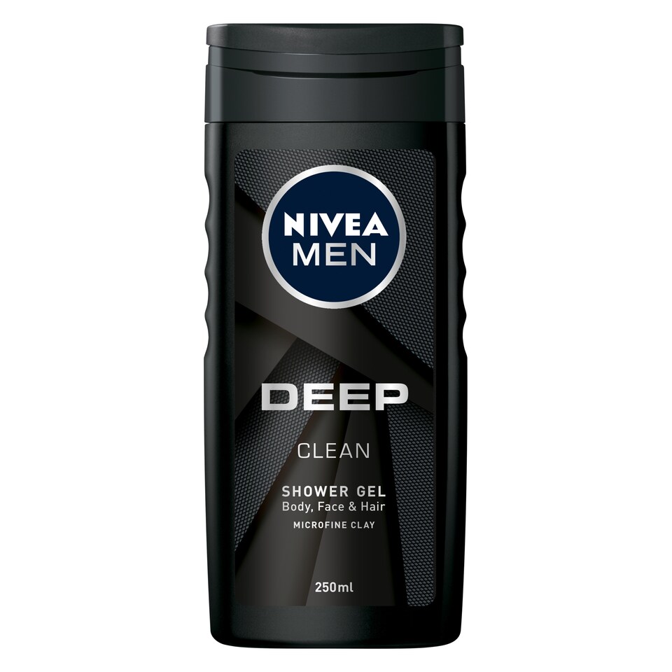 image 1 of Nivea Men Shower Gel Deep Clean 250Ml