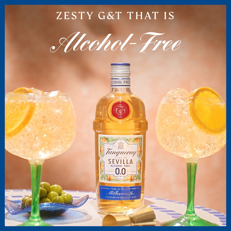 image 1 of Tanqueray Sevilla Alcohol Free Spirit 70cl