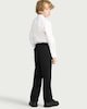image 3 of F&F School Boys 2-Pack Regular Fit Longer Length Trousers in Black