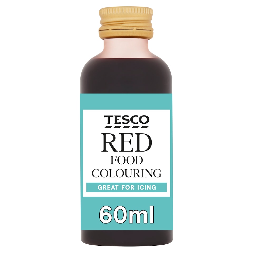Tesco Red Food Colouring 60Ml