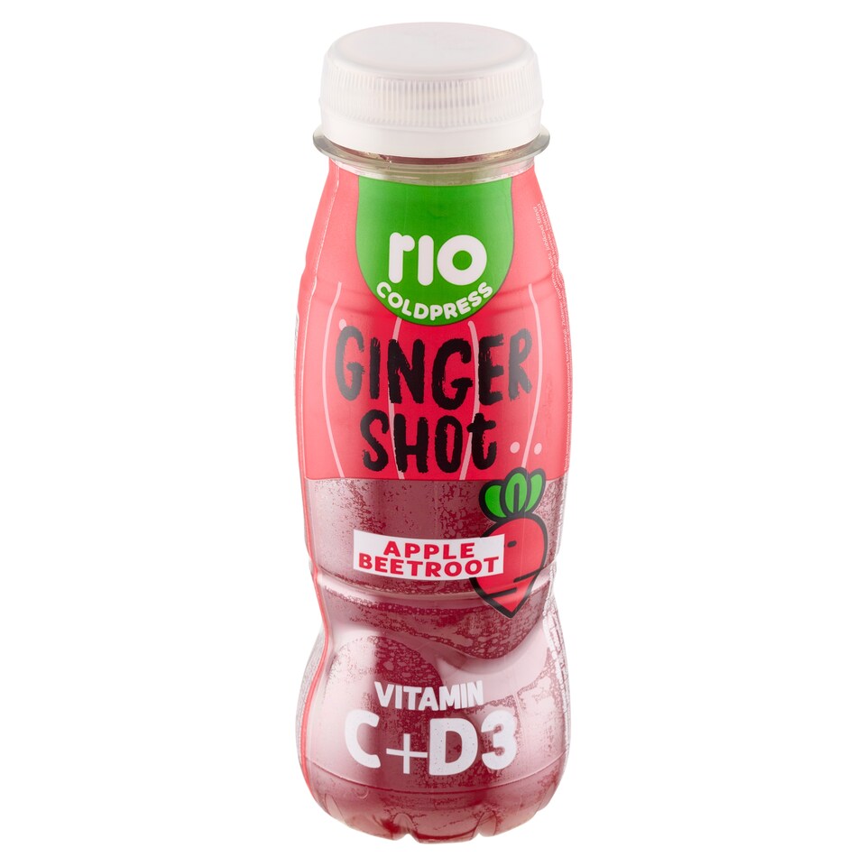 Obrázek 1 pro produkt Rio Cold Press Nápoj s jablečnou šťávou a červenou řepou se zázvorem a chilli pepřem 180ml