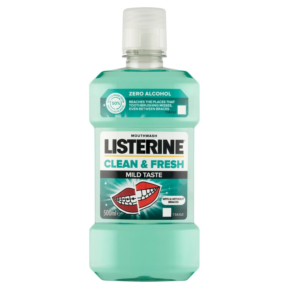 Listerine Clean & Fresh Mild Taste szájvíz 500 ml