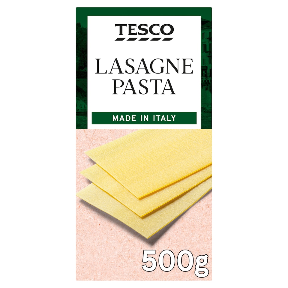Tesco Lasagne Pasta 500G