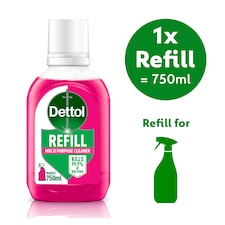 Dettol Multipurpose Cleaning Spray Refill Pomegranate 50ml
