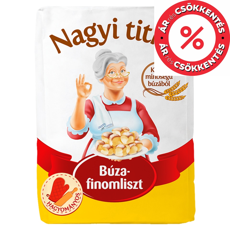 Nagyi titka búzafinomliszt BL 55 1 kg