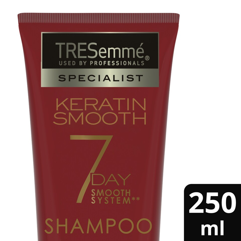 image 1 of Tresemme Keratin 7 Day Smooth Shampoo 250Ml