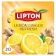 image 1 of Lipton Lemon & Ginger Refresh 20 Tea Bags 34g