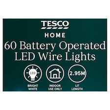 T. 60 BRIGHT WHITE WIRE LIGHTS 