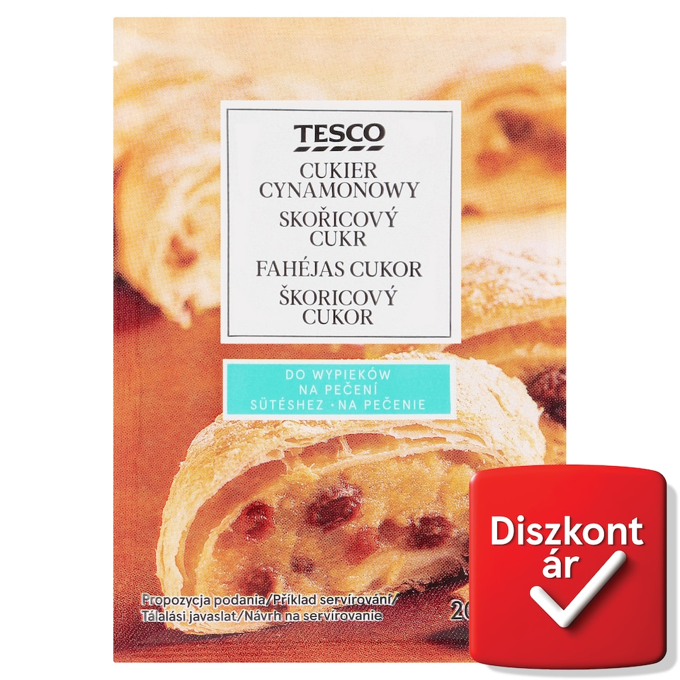 Tesco Cinnamon Sugar 20 g