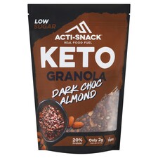 Acti-Snack Dark Choco Almond Keto Granola 300g