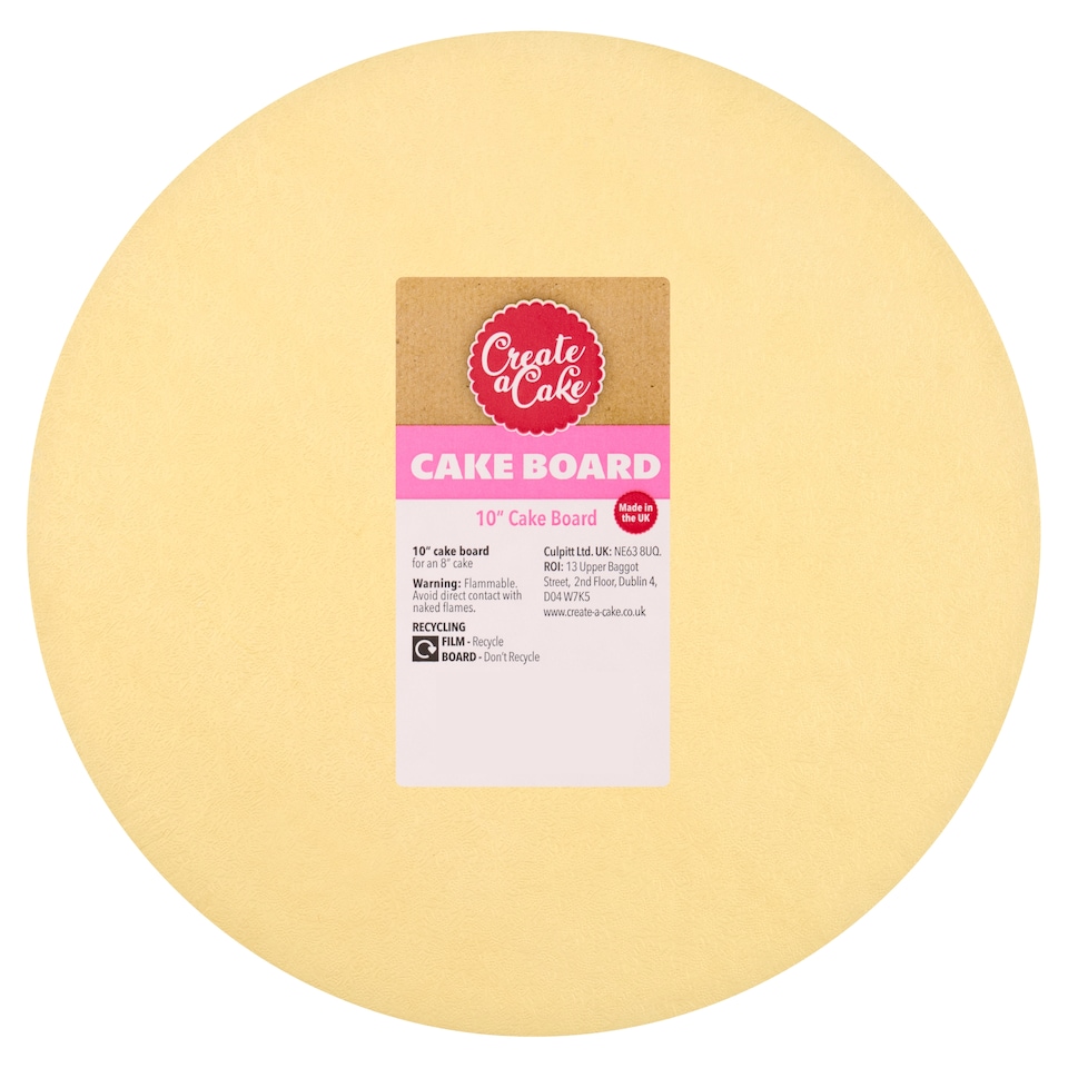 image 1 of Create A Cake Classic Cake Board 10"