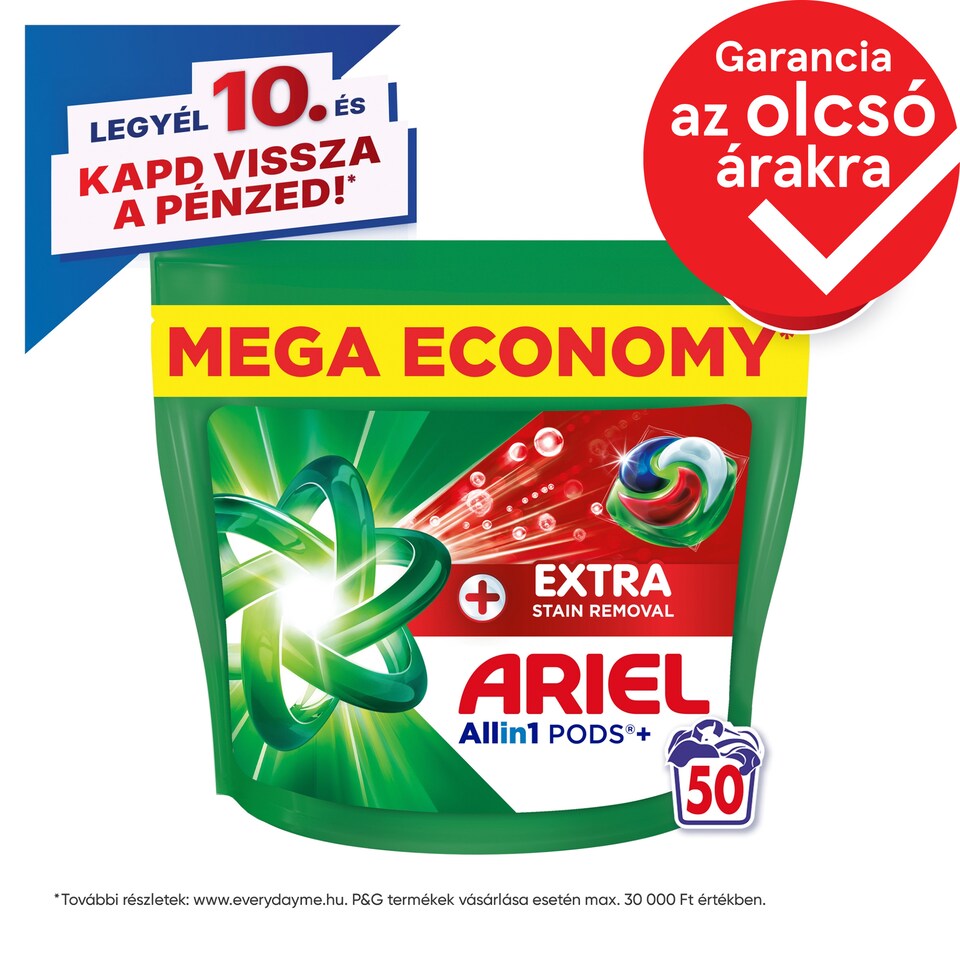 image 1 of Ariel Allin1 PODS®+, Washing Liquid Capsules 50 Washes