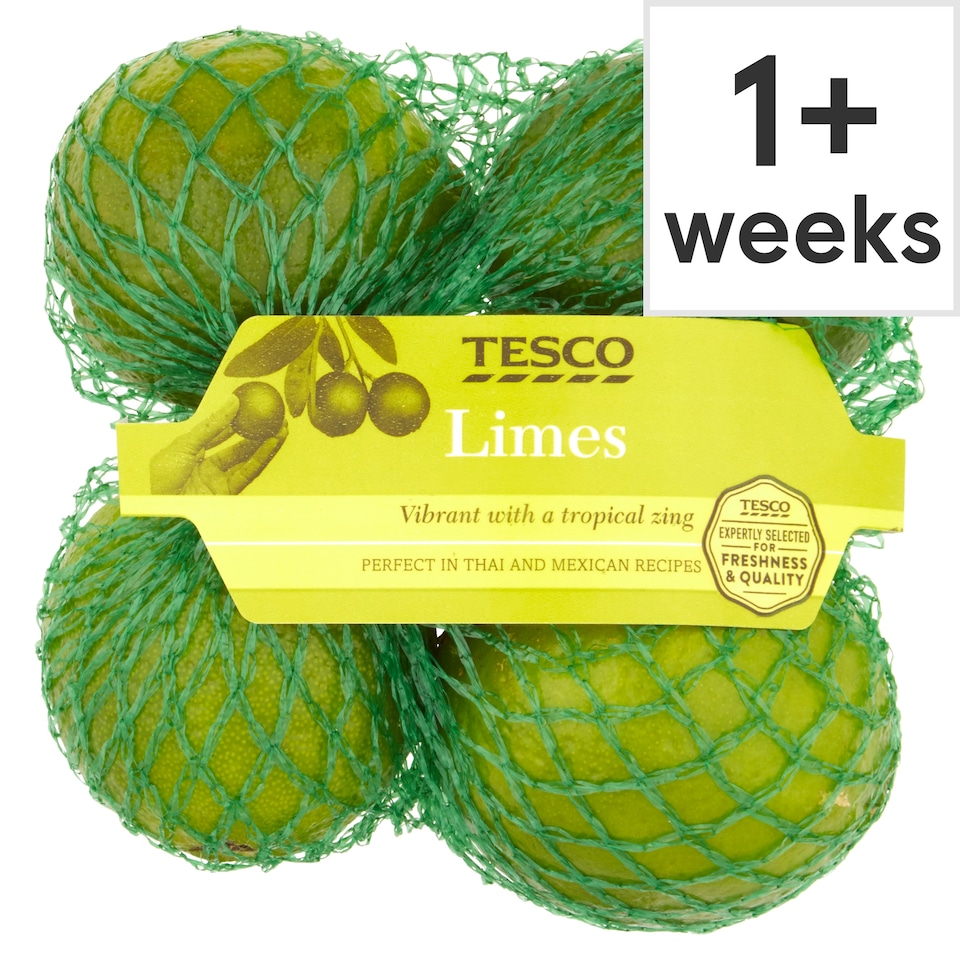 image 1 of Tesco Limes 4 Pack