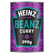 Heinz Baked Beans Curry Beanz 390G