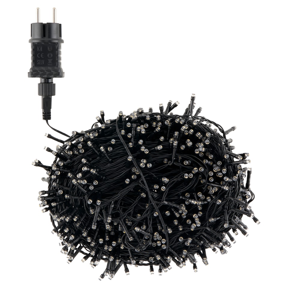 Obrázek 1 pro produkt Snow Meister SM2442A 1000 LED lampičky na vánoční stromek energeticky úsporné