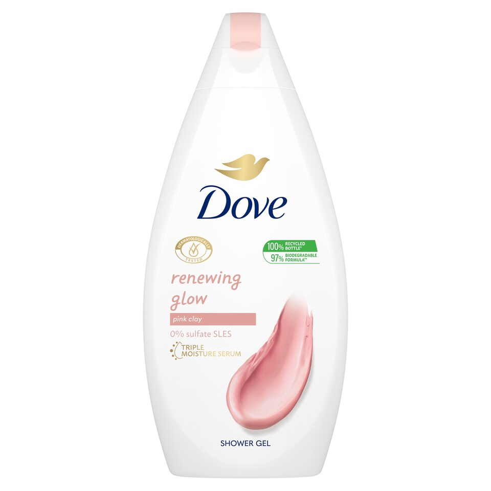 Dove Renewing Glow krémtusfürdő 500 ml